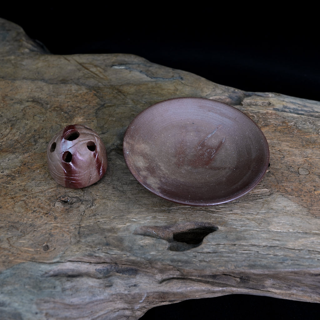 Bizen-yaki Incense Holder