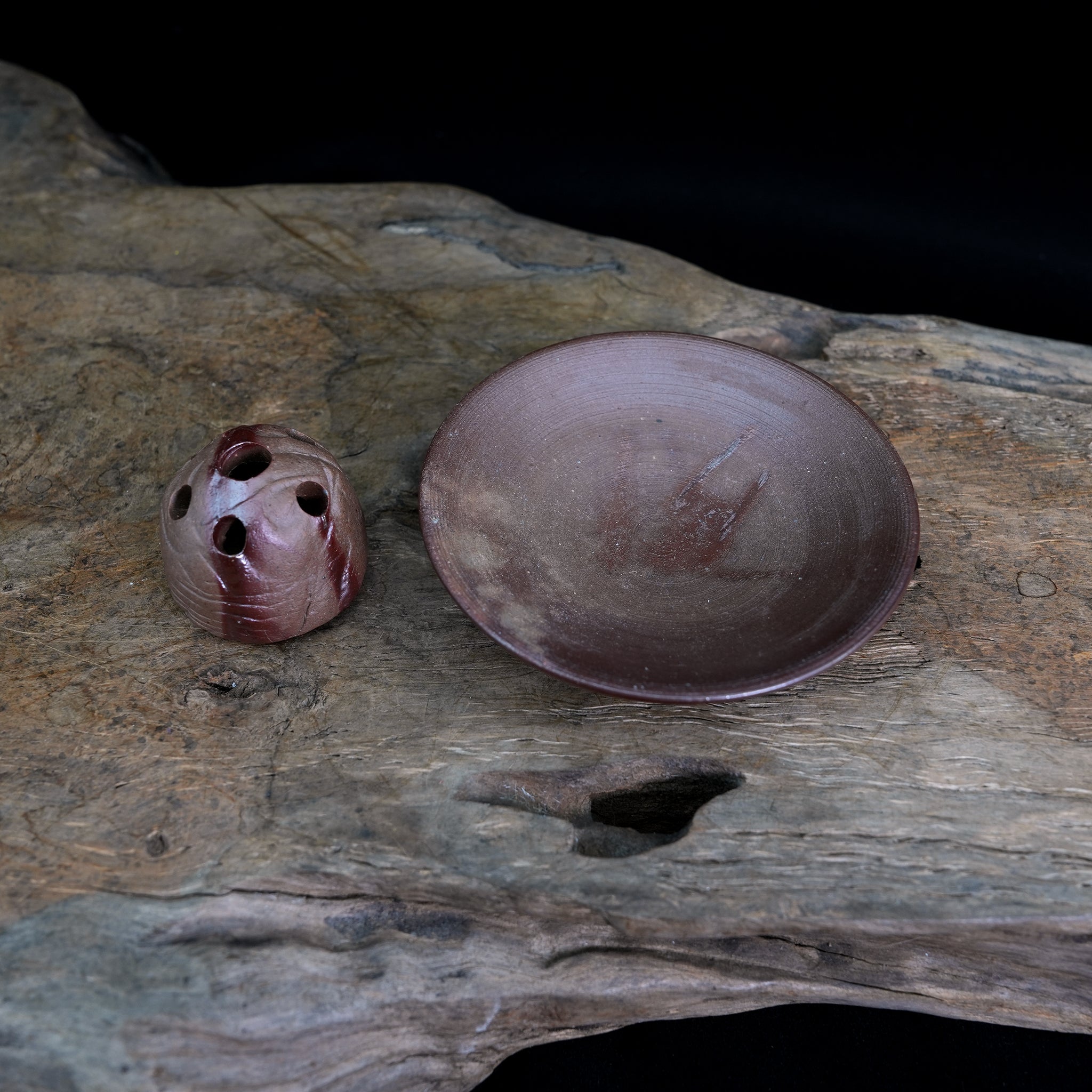 Bizen-yaki Incense Holder