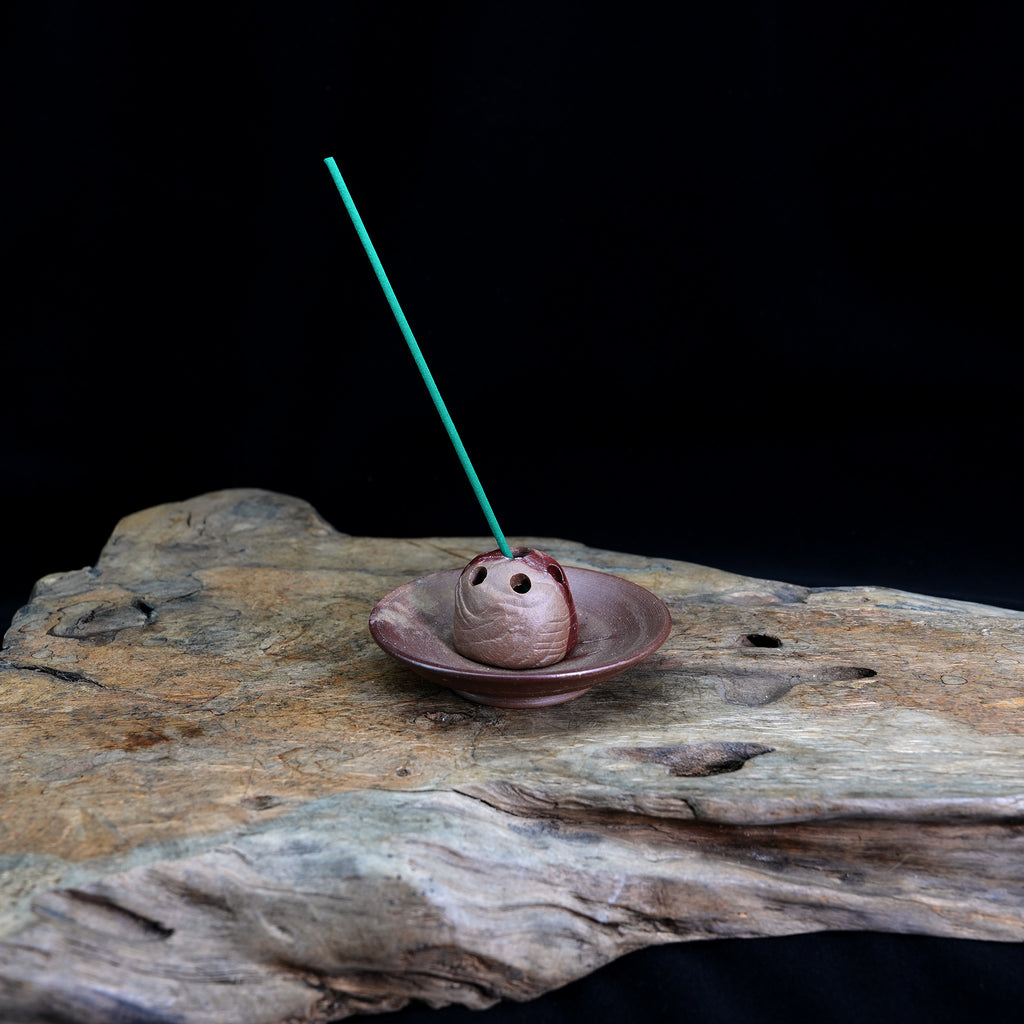Bizen-yaki Incense Holder