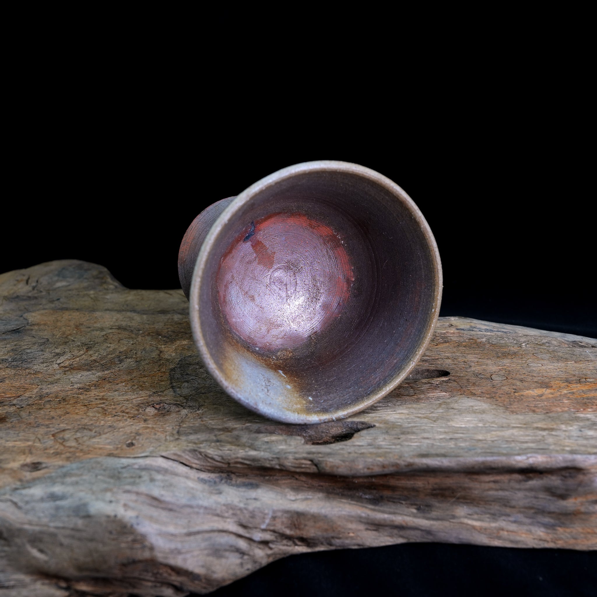 Bizen-yaki Cocktail Glass