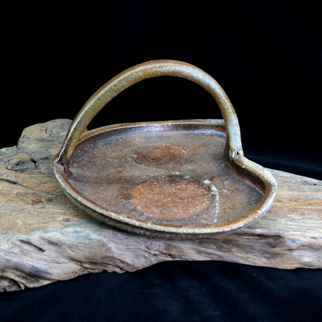Bizen-yaki Bowl with Handle