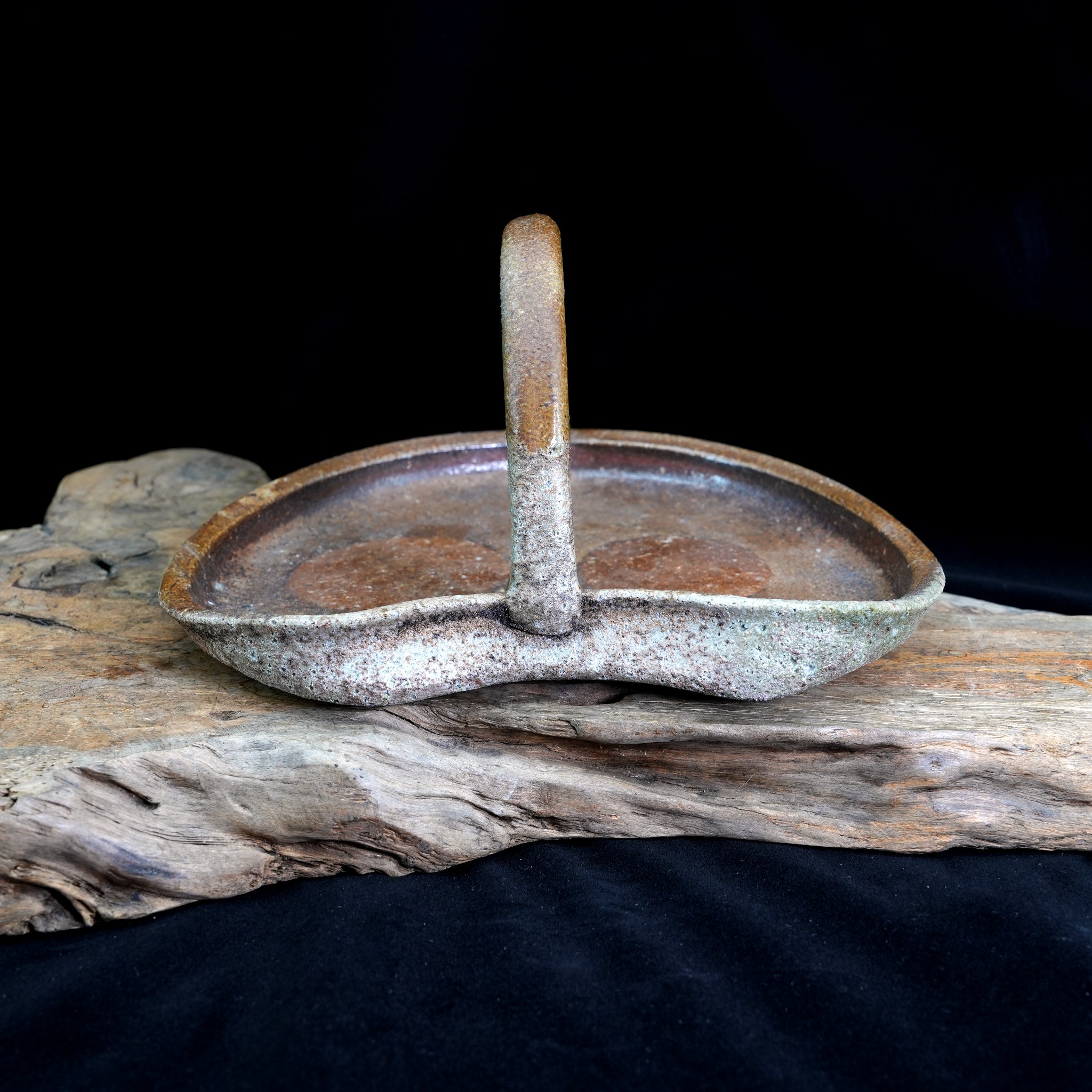 Bizen-yaki Bowl with Handle