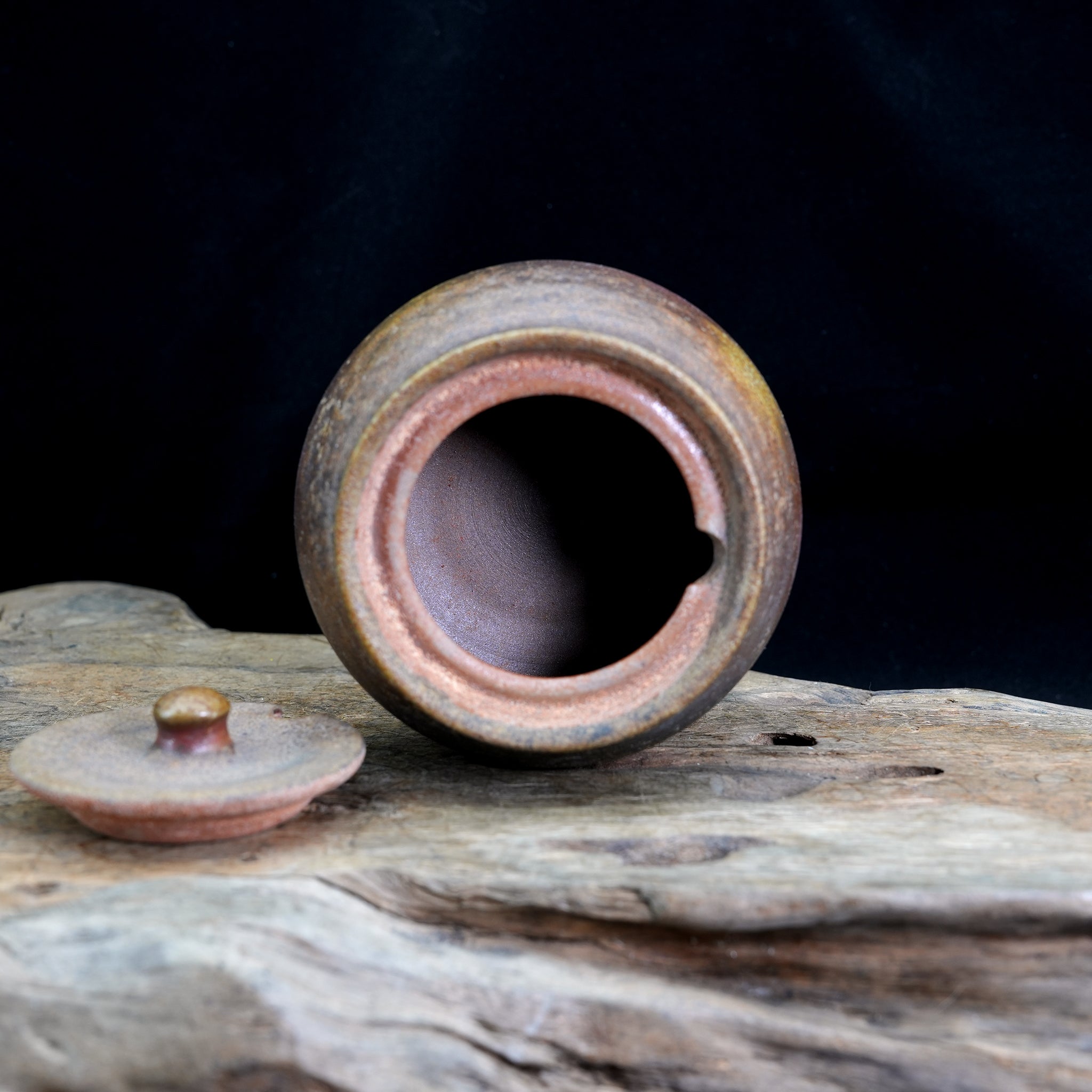 Bizen-yaki Spice Jar