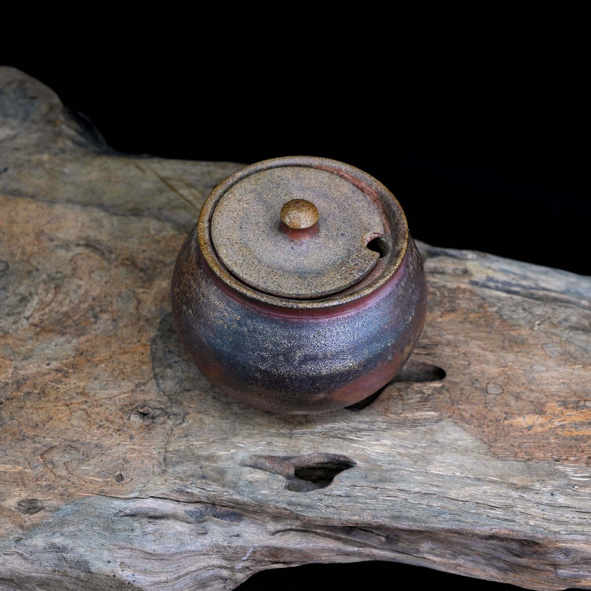 Bizen-yaki Spice Jar