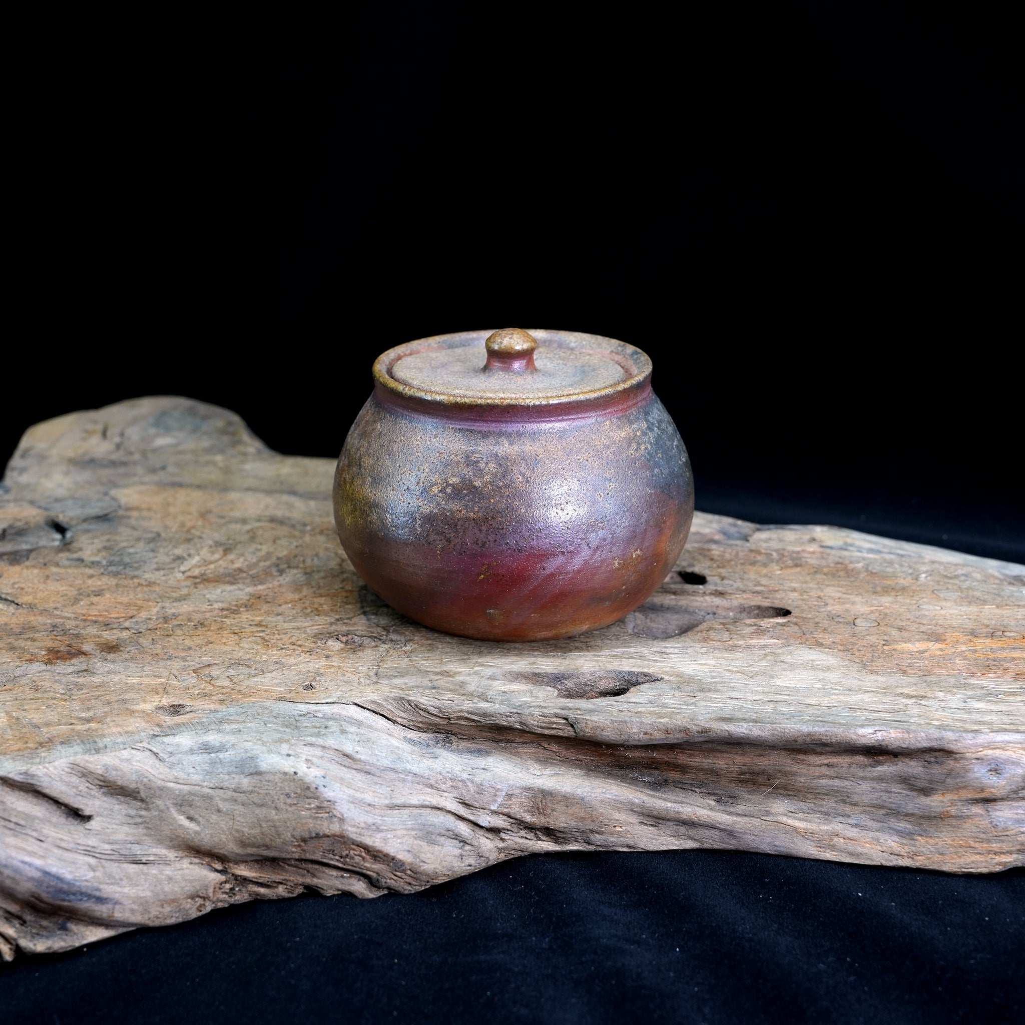 Bizen-yaki Spice Jar