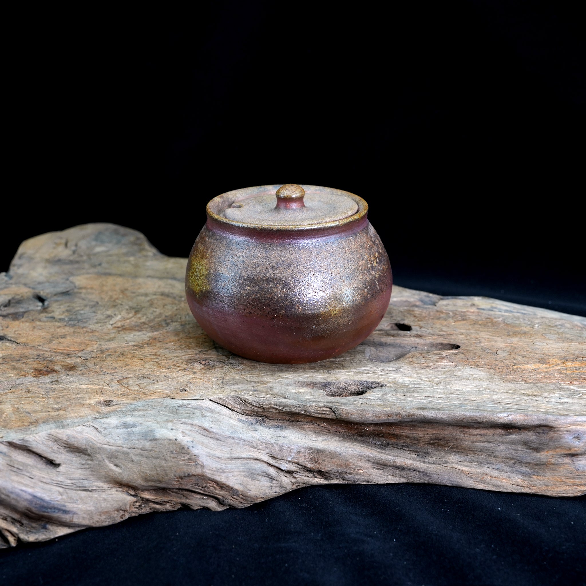 Bizen-yaki Spice Jar