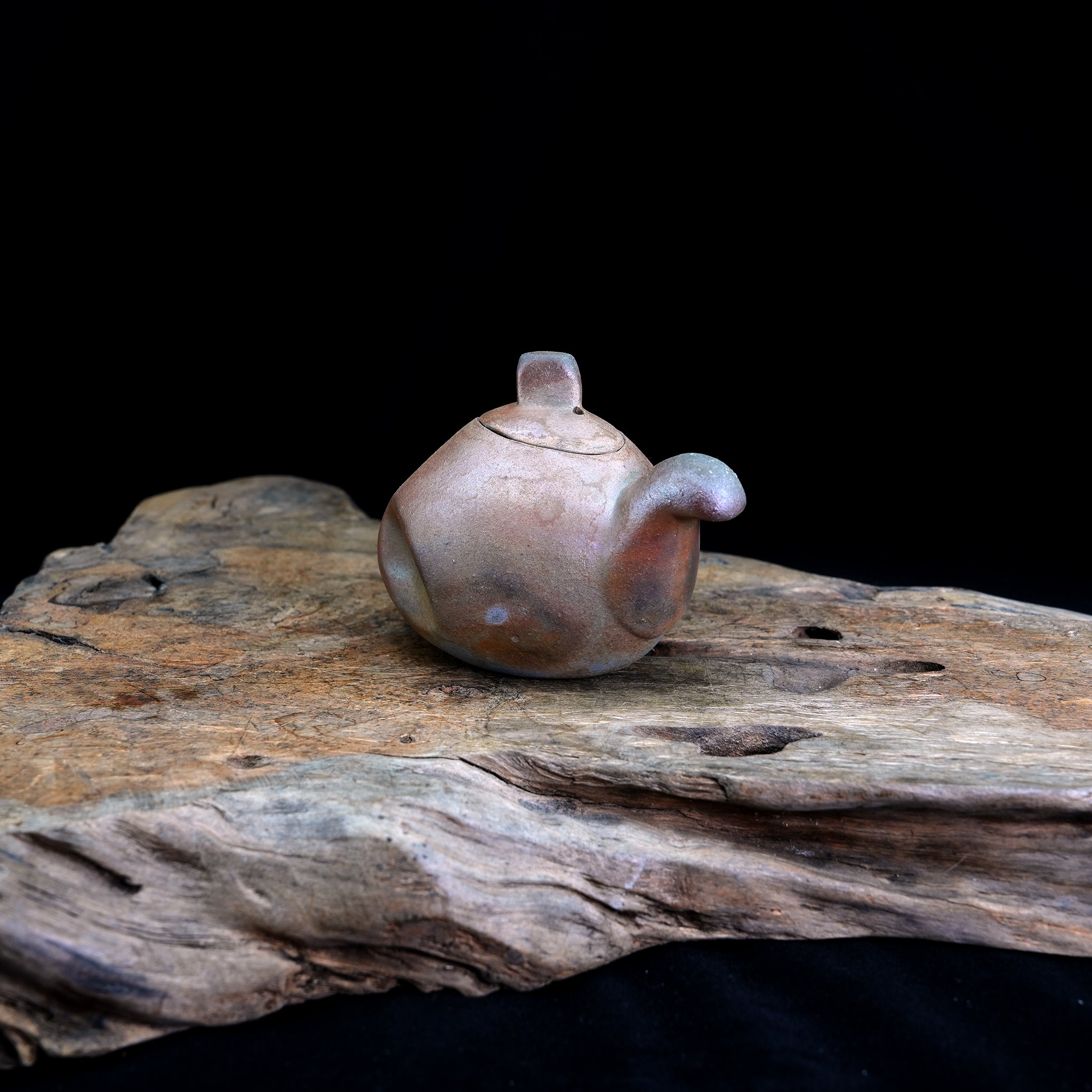 Bizen-yaki Sake Bottle