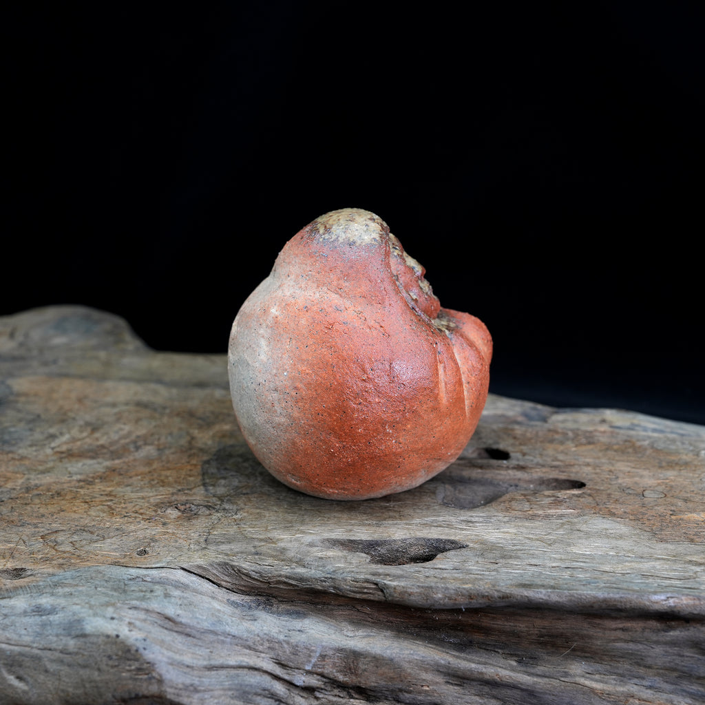 Bizen-yaki Daruma Figurine