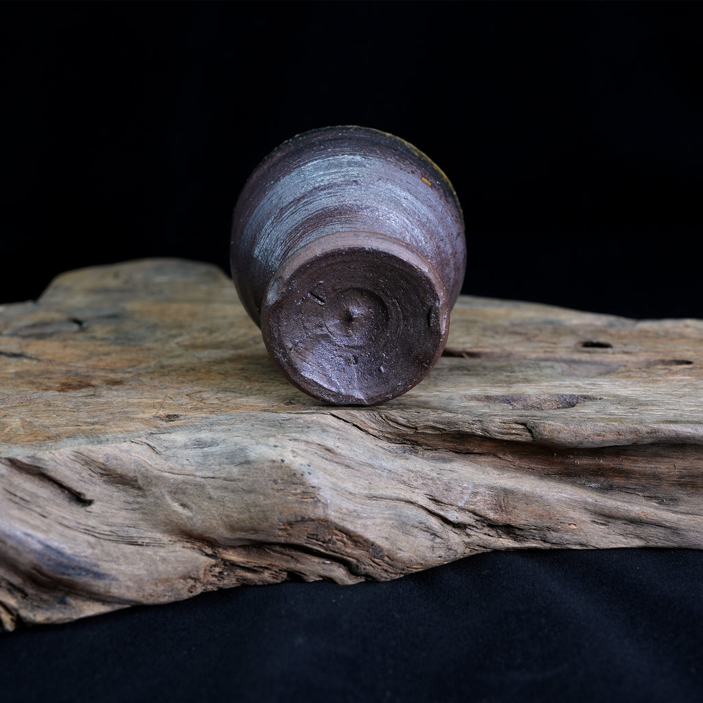 Bizen Ware High-Foot Teacup for Host