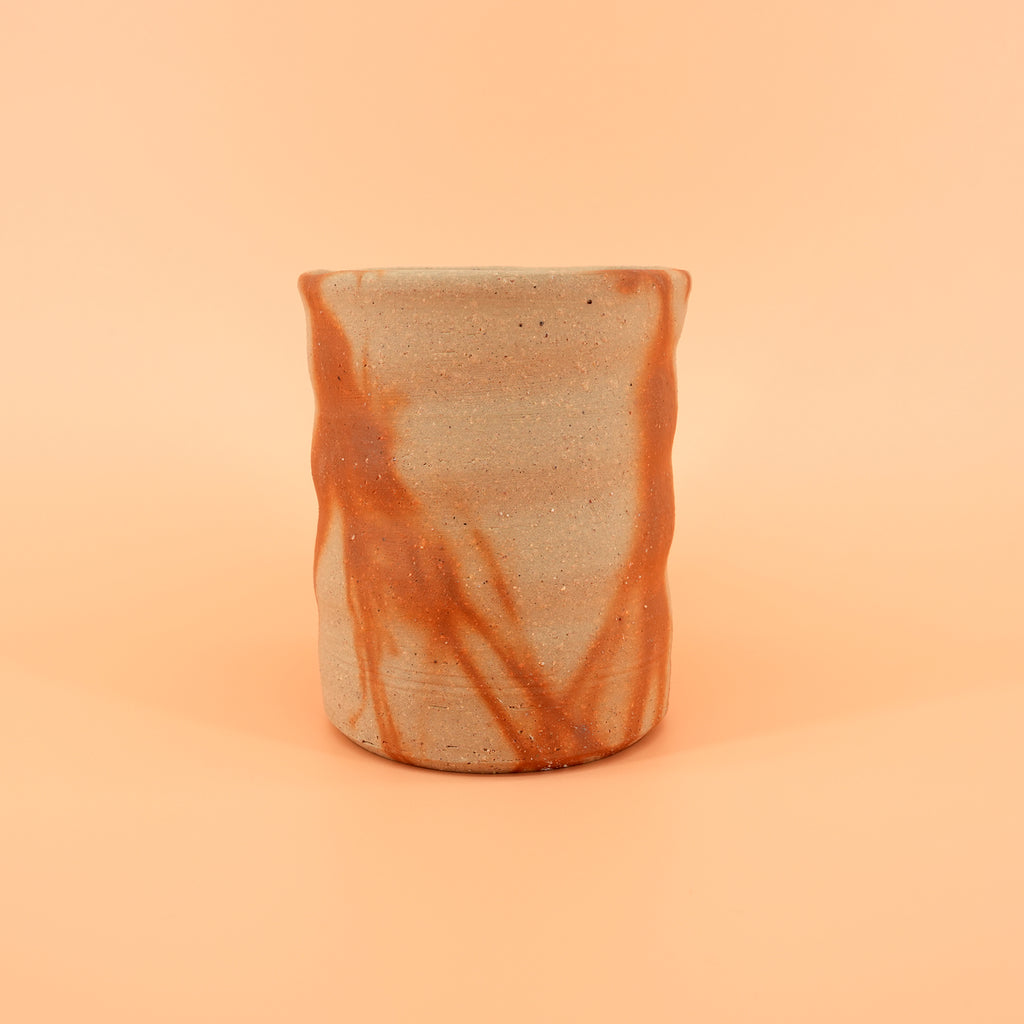 Bizen‑yaki Hi‑tasuki Large Mug