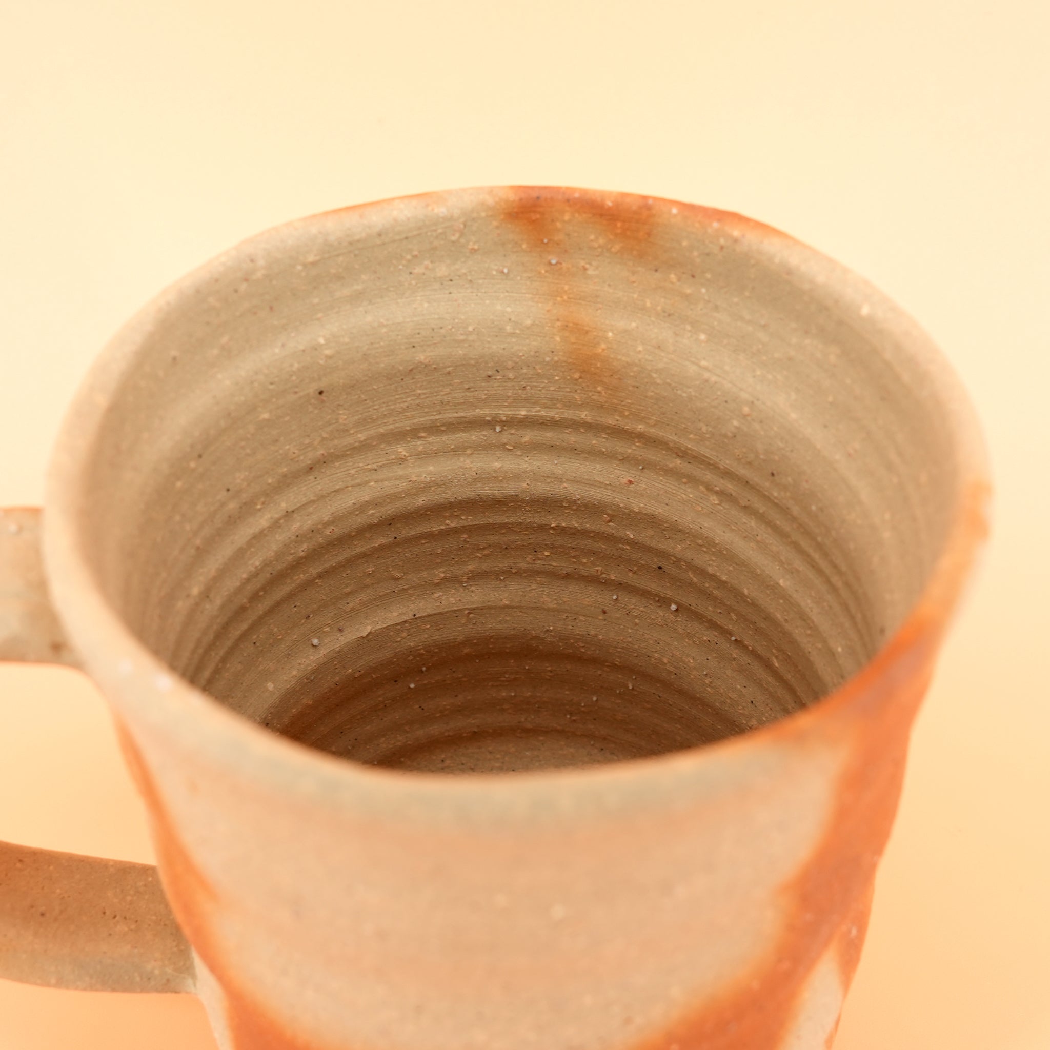 Bizen‑yaki Hi‑tasuki Large Mug