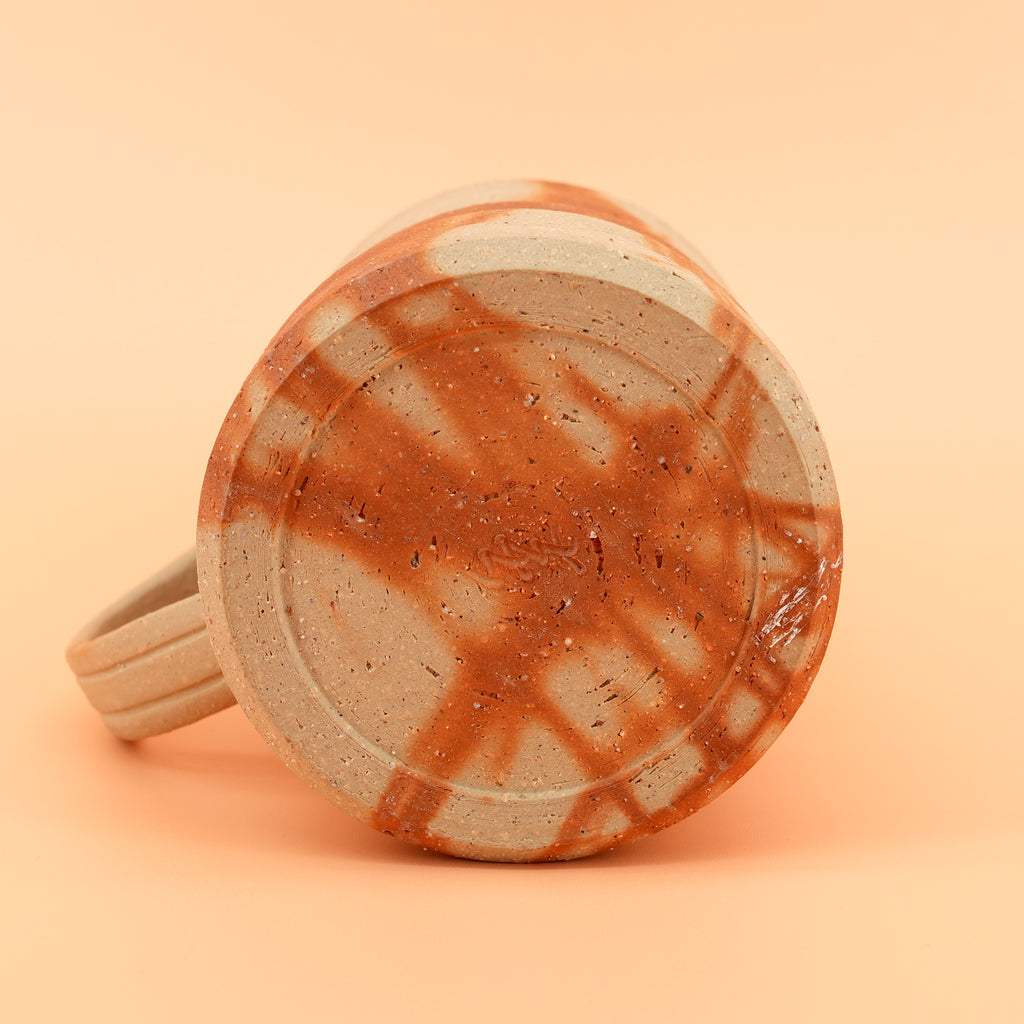 Bizen‑yaki Hi‑tasuki Large Mug