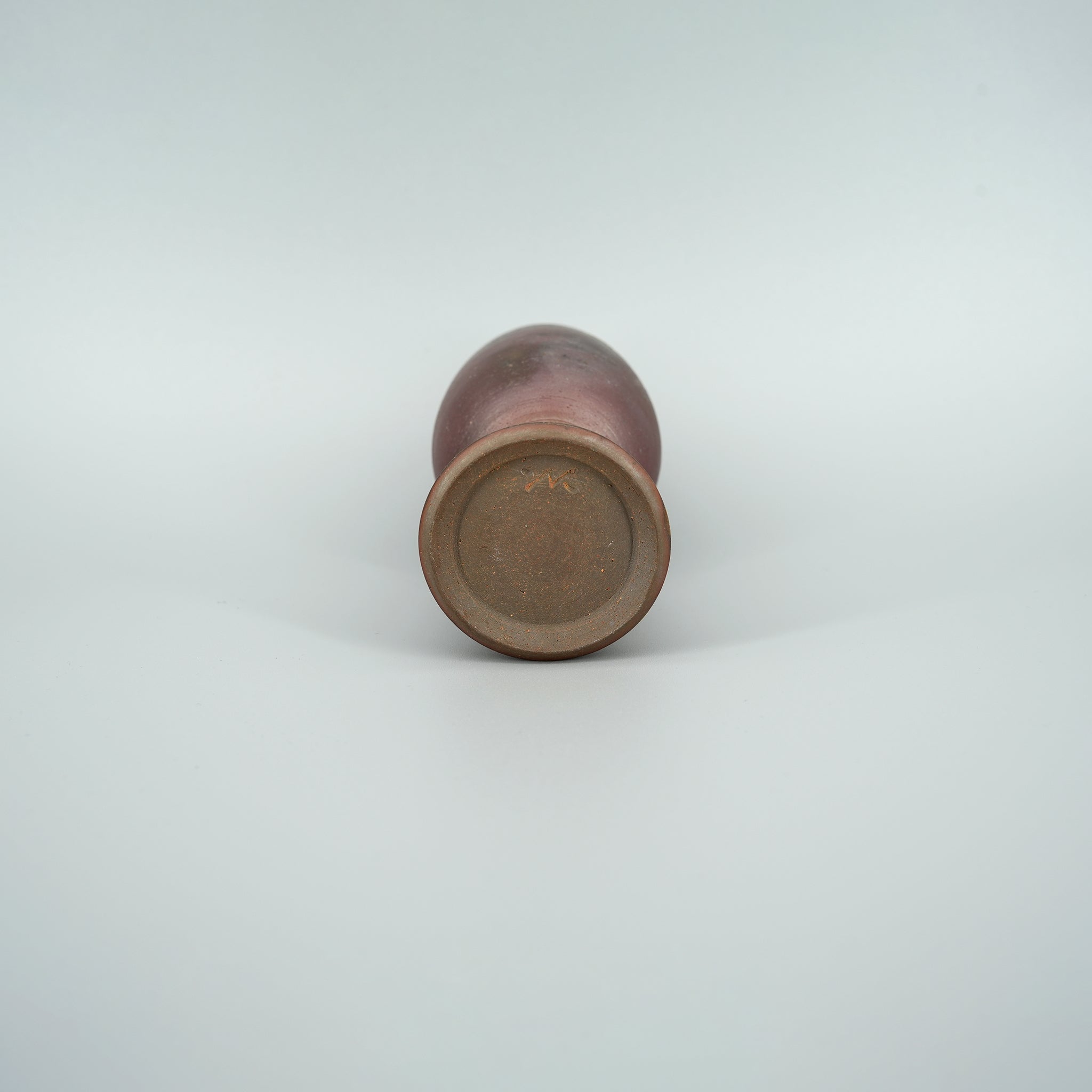 Bizen-yaki Stemmed Glass