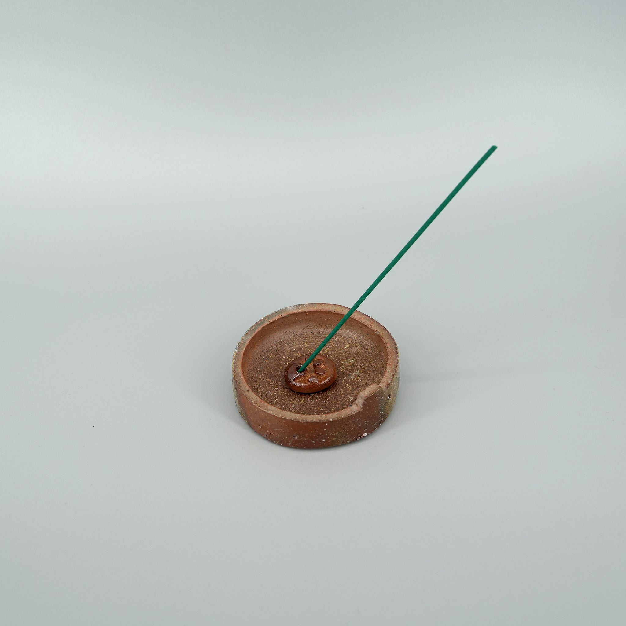 Bizen-yaki Kitten Incense Burner