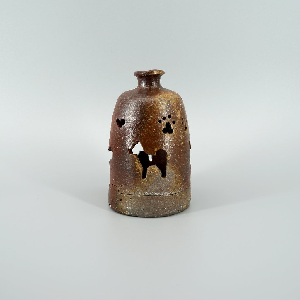 Bizen-yaki Kitten Incense Burner
