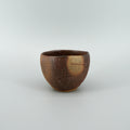 Bizen-yaki Reverse-carved Horse Tea Cup