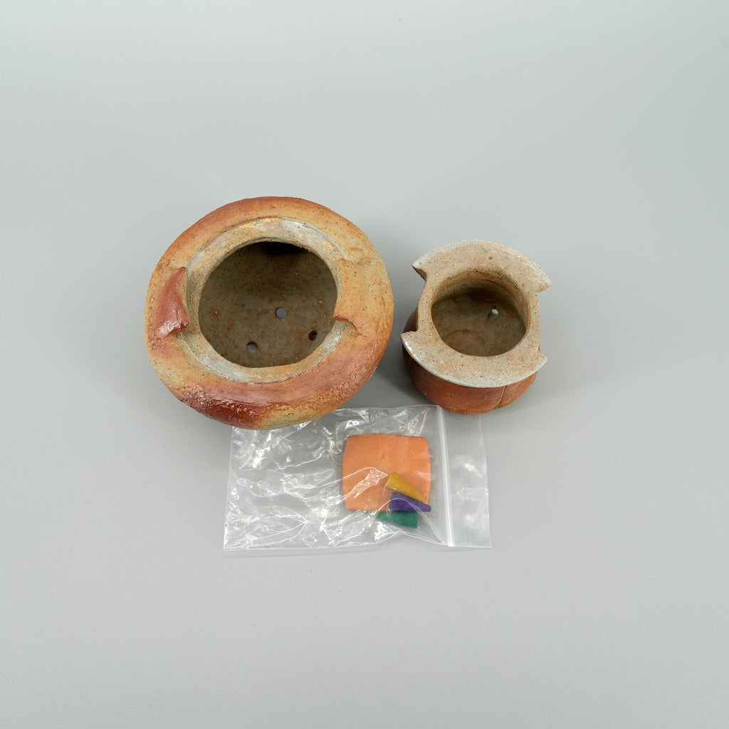 Bizen-yaki Mushroom Incense Burner
