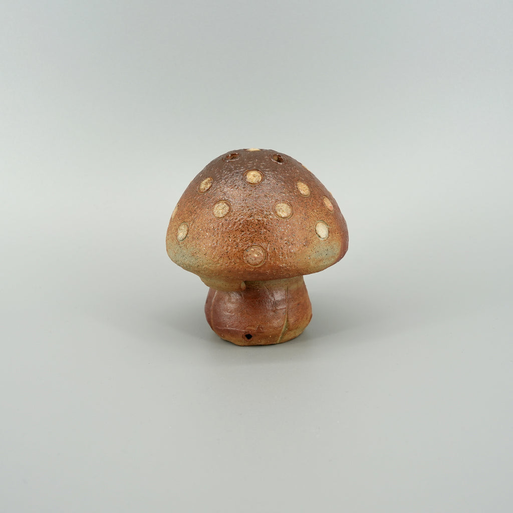 Bizen-yaki Mushroom Incense Burner