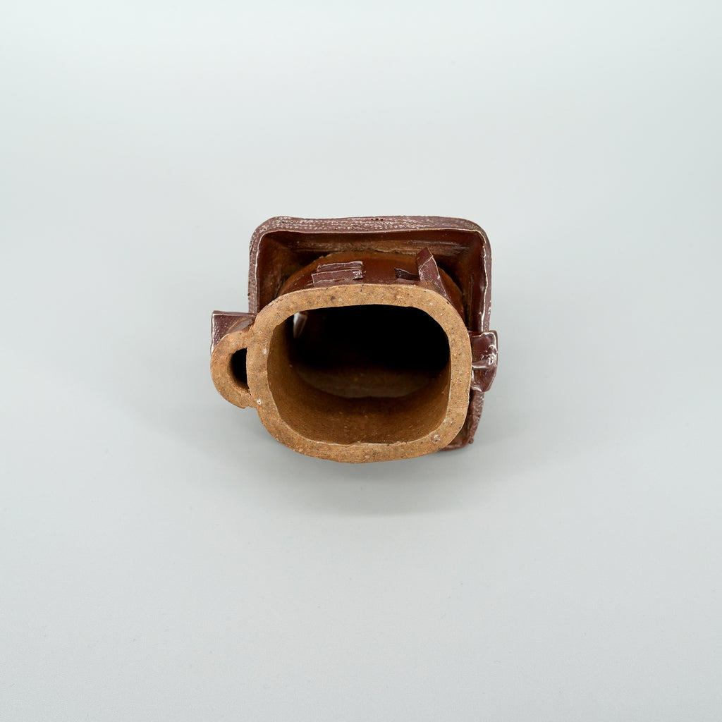 Bizen-yaki House-shaped Incense Burner