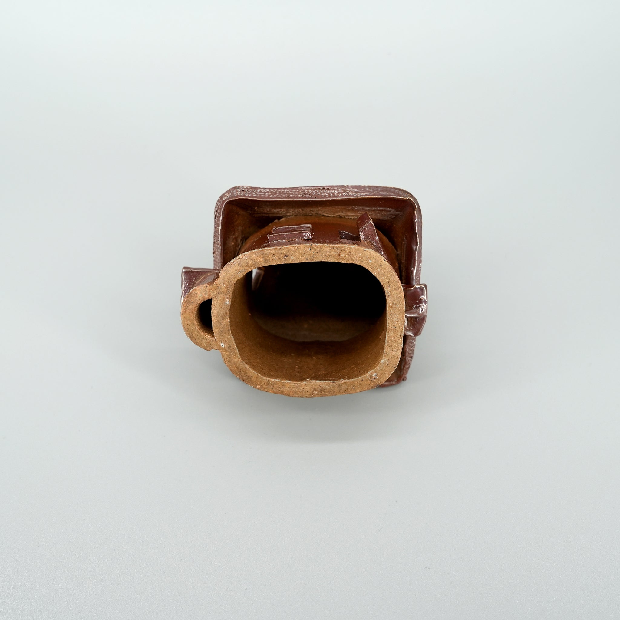 Bizen-yaki House-shaped Incense Burner
