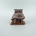 Bizen-yaki House-shaped Incense Burner