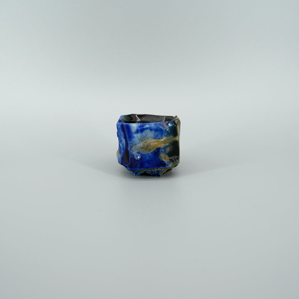 Bizen-yaki Blue Master Cup