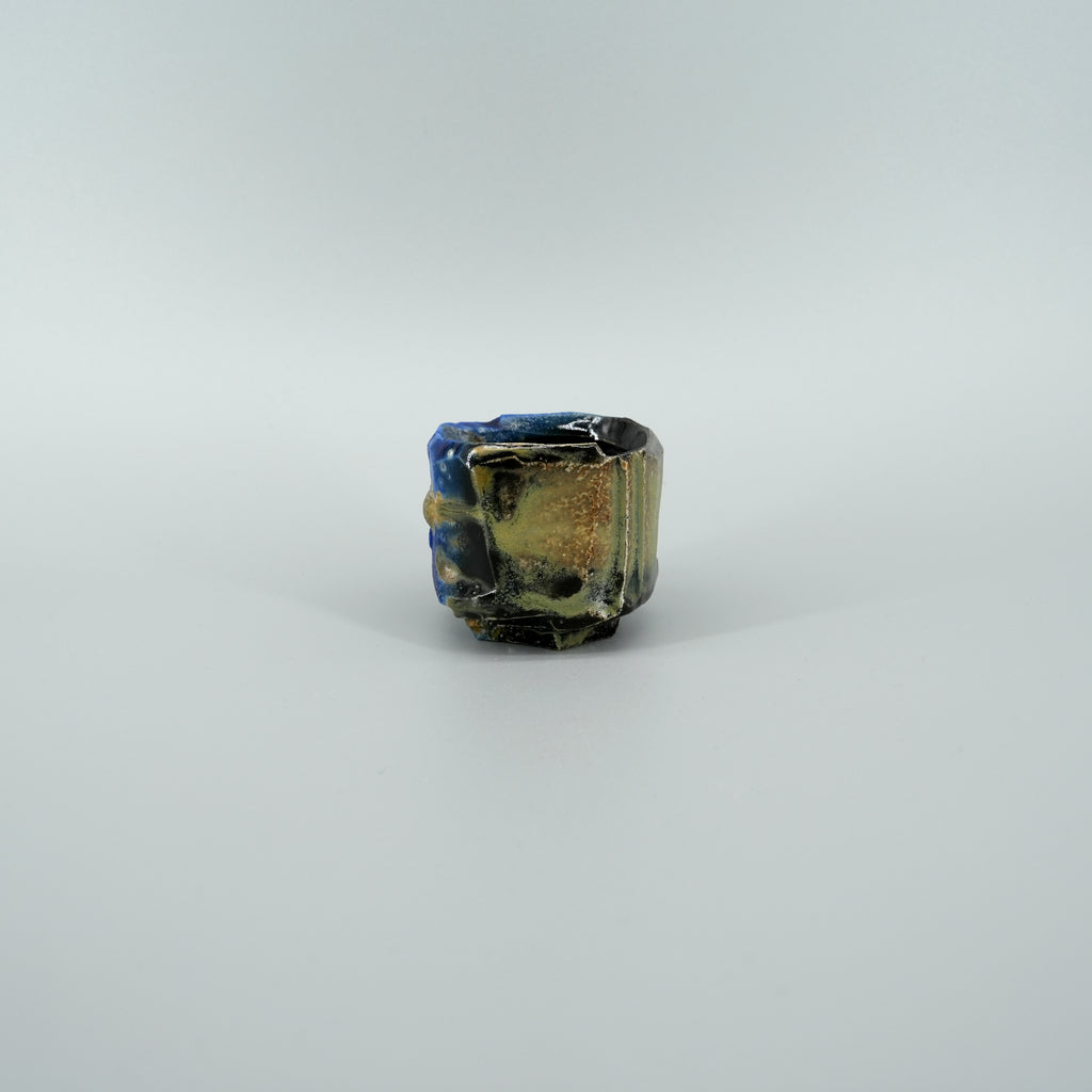 Bizen-yaki Blue Master Cup