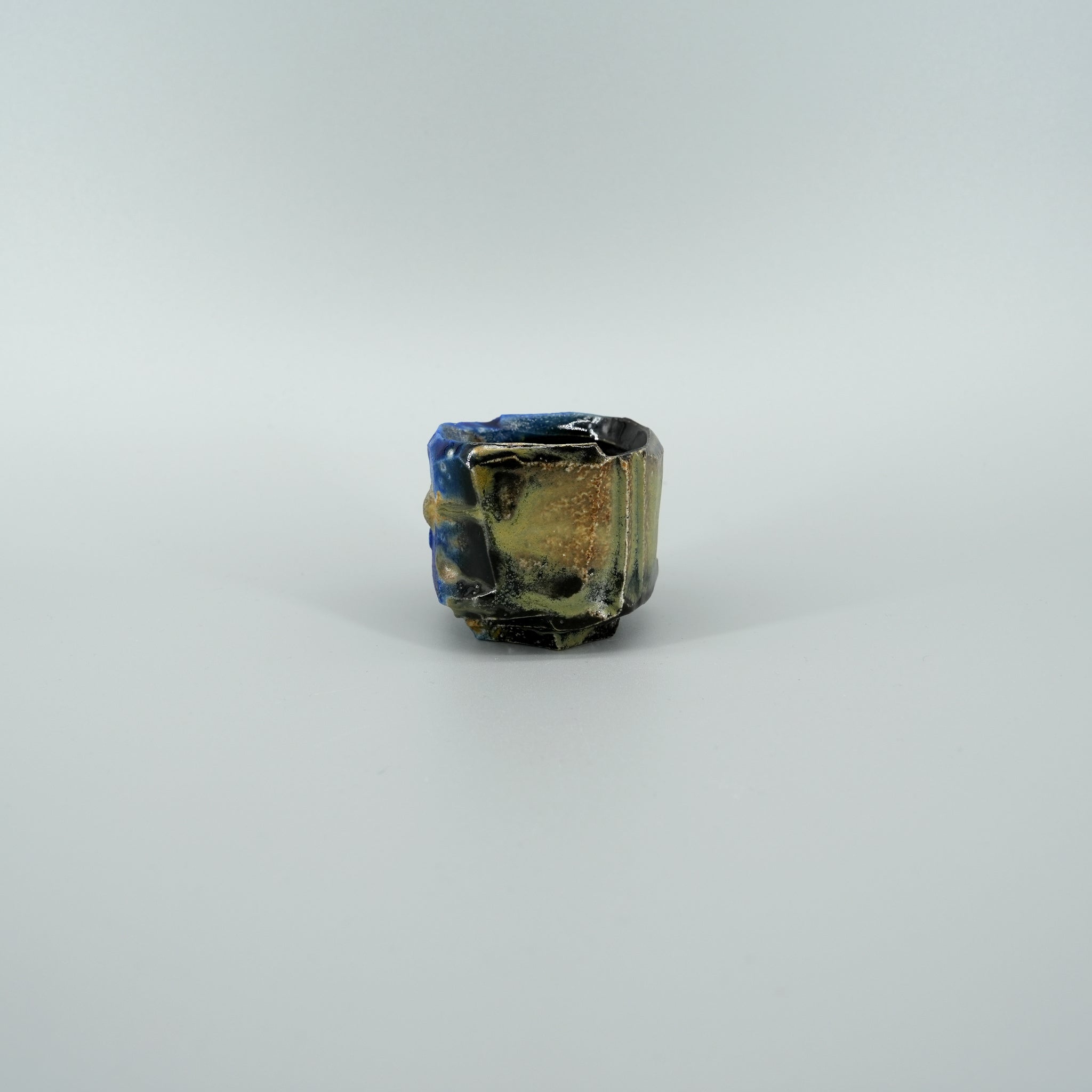 Bizen-yaki Blue Master Cup